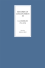 Records of Convocation XI: Canterbury, 1714-1760 - eBook