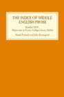 The Index of Middle English Prose: Handlist XXV : Manuscripts in Trinity College Library, Dublin - eBook