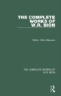 The Complete Works of W.R. Bion : Volume 3 - Book