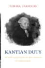 Kantian duty of self-correction in the context of repression - Book