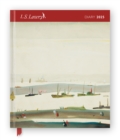 L.S. Lowry 2025 Desk Diary Planner - Week to View, Illustrated throughout - Book