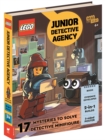 LEGO®  Books: Junior Detective Agency (with detective minifigure, dog mini-build, 2-sided poster, play scene, evidence envelopes and LEGO elements) - Book
