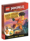 LEGO® NINJAGO®: Here Comes the Ninja! (with Arin minifigure and dragon mini-build) - Book