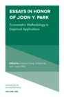 Essays in Honor of Joon Y. Park : Econometric Methodology in Empirical Applications - Book