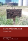 Sergio Raimondi, Selected Poems - Book