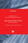Agricultural Value Chains : Some Selected Issues - Book