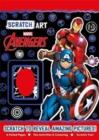 Marvel Avengers: Scratch Art - Book