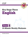 New KS3 Year 8 English 10-Minute Weekly Workouts - Book