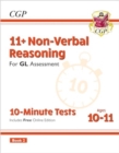 11+ GL 10-Minute Tests: Non-Verbal Reasoning - Ages 10-11 Book 2 (with Online Edition) - Book
