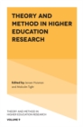 Theory and Method in Higher Education Research - eBook