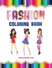 Online Coloring Book for Kids (Fashion Coloring Book) : 40 Fashion Coloring Pages - Book