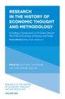 Research in the History of Economic Thought and Methodology : Including a Symposium on Sir James Steuart: The Political Economy of Money and Trade - Book