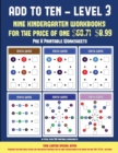 Pre K Printable Worksheets (Add to Ten - Level 3) : 30 Full Color Preschool/Kindergarten Addition Worksheets That Can Assist with Understanding of Math - Book