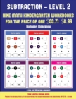 Numbers Workbook (Kindergarten Subtraction/Taking Away Level 2) : 30 Full Color Preschool/Kindergarten Subtraction Worksheets (Includes 8 Printable Kindergarten PDF Books Worth $60.71) - Book