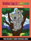 Best Books for Toddlers (Color by Number - Animals) : 36 Color by Number - Animal Activity Sheets Designed to Develop Pen Control and Number Skills in Preschool Children. the Price of This Book Includ - Book