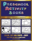 Printable Kindergarten Worksheets (Preschool Activity Books - Easy) : 40 Black and White Kindergarten Activity Sheets Designed to Develop Visuo-Perceptual Skills in Preschool Children. - Book