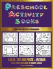 Printable Activity Workbook (Preschool Activity Books - Medium) : 40 Black and White Kindergarten Activity Sheets Designed to Develop Visuo-Perceptual Skills in Preschool Children. - Book