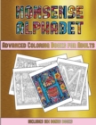 Advanced Coloring Books for Adults (Nonsense Alphabet) : This Book Has 36 Coloring Sheets That Can Be Used to Color In, Frame, And/Or Meditate Over: This Book Can Be Photocopied, Printed and Downloade - Book