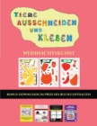 Weihnachtskunst (Tiere ausschneiden und kleben) : Ein tolles Geschenk fur Kinder, das viel Spass macht. - Book