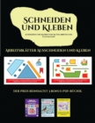 Arbeitsblatter Ausschneiden und Kleben (Schneiden und Kleben von Autos, Booten und Flugzeugen) : Ein tolles Geschenk fur Kinder, das viel Spass macht. - Book