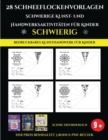 Bedruckbares Kunsthandwerk fur Kinder 28 Schneeflockenvorlagen - Schwierige Kunst- und Handwerksaktivitaten fur Kinder : Kunsthandwerk fur Kinder - Book