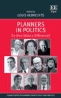 Planners in Politics : Do they Make a Difference? - eBook