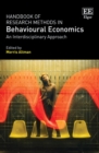 Handbook of Research Methods in Behavioural Economics - eBook