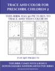 Fun Art Projects (Trace and Color for preschool children 2) : This book has 50 pictures to trace and then color in. - Book