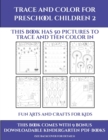 Fun Arts and Crafts for Kids (Trace and Color for preschool children 2) : This book has 50 pictures to trace and then color in. - Book