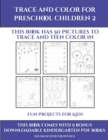 Fun Projects for Kids (Trace and Color for preschool children 2) : This book has 50 pictures to trace and then color in. - Book