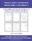 Kids Craft Room (Trace and Color for preschool children 2) : This book has 50 pictures to trace and then color in. - Book