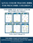 Easy Arts and Crafts for Kids (A full color tracing book for preschool children 2) : This book has 30 full color pictures for kindergarten children to trace - Book