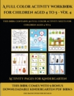 Activity Pages for Kindergarten (A full color activity workbook for children aged 4 to 5 - Vol 4) : This book contains 30 full color activity sheets for children aged 4 to 5 - Book