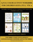 Kinder Activity Sheets (A full color activity workbook for children aged 4 to 5 - Vol 4) : This book contains 30 full color activity sheets for children aged 4 to 5 - Book