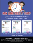 Back to School Activity Sheets for Preschoolers (How long does it take?) : A full color workbook to help children learn about time - Book
