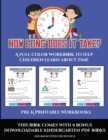 Pre K Printable Workbooks (How long does it take?) : A full color workbook to help children learn about time - Book