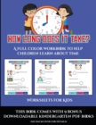 Worksheets for Kids (How long does it take?) : A full color workbook to help children learn about time - Book