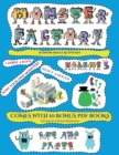 Scissor Skills Activities (Cut and paste Monster Factory - Volume 3) : This book comes with collection of downloadable PDF books that will help your child make an excellent start to his/her education. - Book