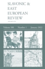 Slavonic & East European Review (100 : 1) January 2022 - Book