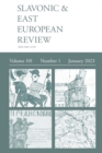 Slavonic & East European Review (101 : 1) January 2023 - Book