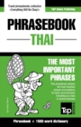 English-Thai phrasebook and 1500-word dictionary - Book