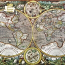 Adult Jigsaw Puzzle Pieter van den Keere: Antique Map of the World : 1000-piece Jigsaw Puzzles - Book