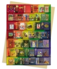 Bodleian Libraries: Rainbow Bookshelf Greeting Card Pack : Pack of 6 - Book