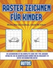 Bucher uber das Zeichnen, Schritt fur Schritt (Raster zeichnen fur Kinder - Autos) : Dieses Buch bringt Kindern bei, wie man Comic-Tiere mit Hilfe von Rastern zeichnet - Book