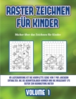 Bucher uber das Zeichnen fur Kinder (Raster zeichnen fur Kinder - Volume 1) : Dieses Buch bringt Kindern bei, wie man Comic-Tiere mit Hilfe von Rastern zeichnet - Book