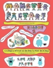 Arts and Crafts for 6 Year Olds (Cut and paste Monster Factory - Volume 2) : This book comes with a collection of downloadable PDF books that will help your child make an excellent start to his/her ed - Book