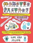 Printable Preschool Worksheets (Cut and paste Monster Factory - Volume 2) : This book comes with a collection of downloadable PDF books that will help your child make an excellent start to his/her edu - Book