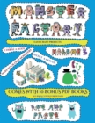 Easy Craft Projects (Cut and paste Monster Factory - Volume 3) : This book comes with collection of downloadable PDF books that will help your child make an excellent start to his/her education. Books - Book