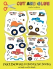 Preschool Workbooks (Cut and Glue - Monster Trucks) : This book comes with collection of downloadable PDF books that will help your child make an excellent start to his/her education. Books are design - Book