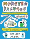Homework Pages for Kindergarten (Cut and paste Monster Factory - Volume 3) : This book comes with collection of downloadable PDF books that will help your child make an excellent start to his/her educ - Book